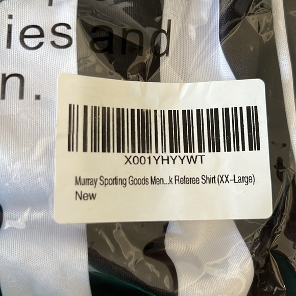 Murray Referre shirt XXL NWT - Picture 3 of 4